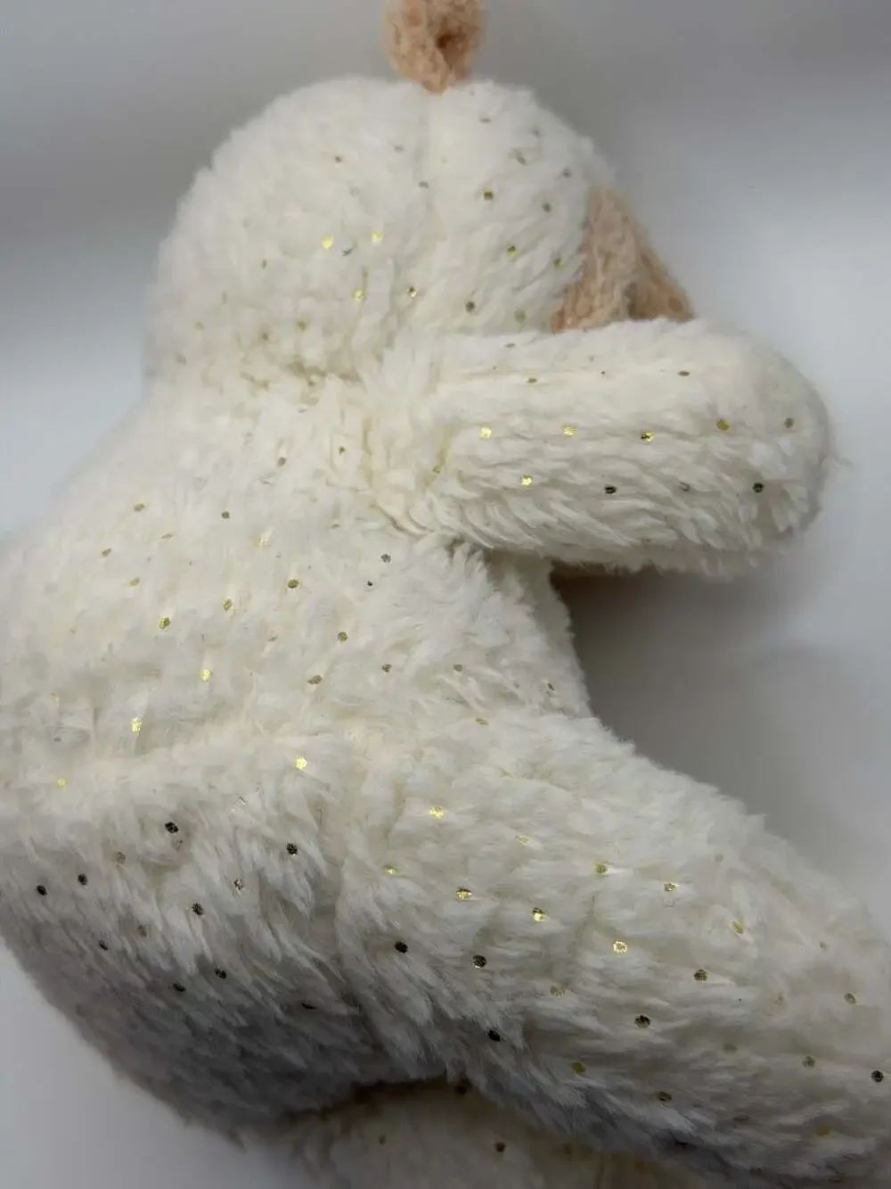Pottery Barn Kids Luxe Plush Collection Sleepy Lamb Stuffed Animal